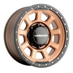 Vision 350 Ojos 17x9 5x150 12 ET 110.2 CB Bronze / Black Lip