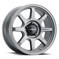 Vision 351 Flow 17x9 5x150 0 ET 110.2 CB Satin Gray