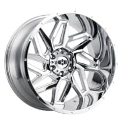 Vision 361 Spyder 22x14 6x139.7 -76 ET 106.2 CB Chrome