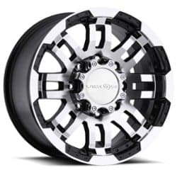 Vision 375 Warrior 18x7.5 5x130 55 ET 78.3 CB Gloss Black Machined Face