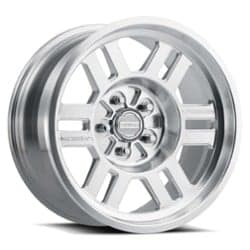 Vision 398 F 18x9 5x127 -12 ET 83 CB Machined no Clear Coat