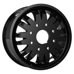 Vision 401 Rival Dually Inner 20x8.25 8x200 110 ET 142.2 CB Satin Black