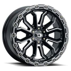 Vision 405 Korupt 16x8 5x127 0 ET 78.1 CB Gloss Black Milled Spoke