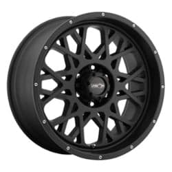 Vision 412 Rocker 18x9 8x180 12 ET 124.2 CB Satin Black