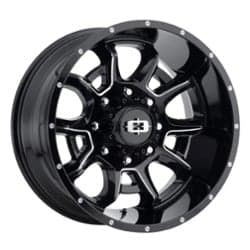 Vision 415 Bomb 20x9 6x139.7 0 ET 78.1 CB Gloss Black Milled Spoke