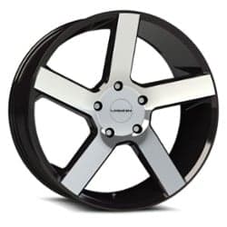 Vision 472 Switchback 20x9 6x132 30 ET 74.5 CB Gloss Black Machined Face