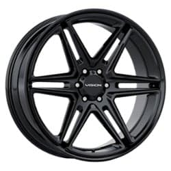 Vision 476 Wedge 20x9 6x132 30 ET 74.5 CB Gloss Black