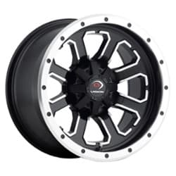 Vision 548 Commander ATV 12x7 4x115 3 ET 80 CB Matte Black Machined Face