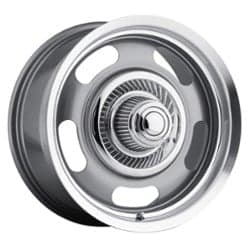 Vision 55 Aluminum Rally 18x8.5 5x120.65/5x127 -6 ET 83 CB Gunmetal Machined Lip