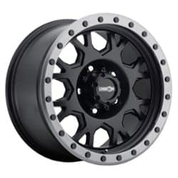 Vision GV8 Invader 17x9 5x139.7 20 ET 77.8 CB Matte Black Anthracite Lip