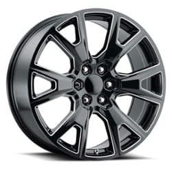 Voxx Replica SEZ 22x9 6x139.7 31 ET 78.1 CB Gloss Black Milled