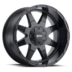 GFX TR12 17x9 5x114.3/5x127 12 ET 73.1 CB Matte Black