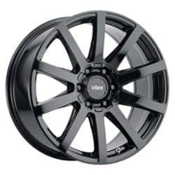 Voxx Vento 20x9 6x135/6x139.7 30 ET 87.1 CB Gloss Black