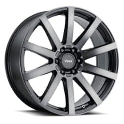 Voxx Vento 17x7.5 5x108/5x114.3 40 ET 73.1 CB Gloss Black Dark Tint