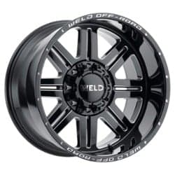 Weld Off-Road Chasm W103 17x10 5x114.3/5x127 -18 ET 78.1 CB Gloss Black Milled