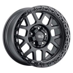 Weld Off-Road Cinch W104 17x8.5 5x110/5x127 38 ET 71.5 CB Satin Black / Gloss Black