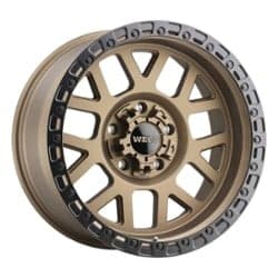 Weld Off-Road Cinch W115 22x10 5x127/5x139.7 -18 ET 87.1 CB Satin Bronze / Satin Black