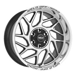 Weld Off-Road Fulcrum W118 20x9 5x127/5x139.7 0 ET 87.1 CB Black Machined