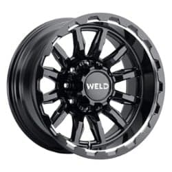 Weld Off-Road Gauntlet W137 20x10 5x139.7/5x150 -18 ET 110.2 CB Gloss Black Milled