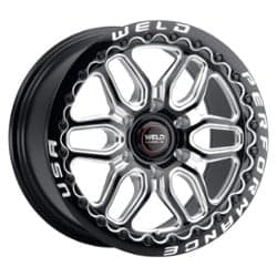 Weld Laguna 6 Beadlock S903 17x10 6x135 42 ET 87.1 CB Gloss Black Milled