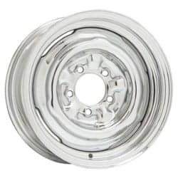 Wheel Vintiques 64 Series OE Chevy-Ford 14x5 5x114.3 0 ET 73.1 CB Chrome