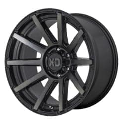 XD Series XD847 Outbreak 16x8 6x114.3 10 ET 72.56 CB Satin Black / Gray Tint