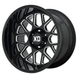 XD Series XD849 Grenade 2 20x10 6x139.7 -18 ET 106.1 CB Gloss Black