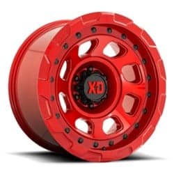 XD Series XD861 Storm 17x9 5x127 0 ET 71.5 CB Gloss Red