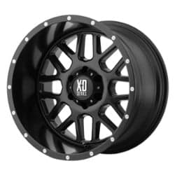 XD Series XD820 Grenade 18x8 5x160 38 ET 65.1 CB Satin Black