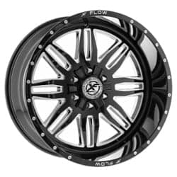 XF Off-Road XFX-303 22x12 5x114.3/5x127 -44 ET 78.1 CB Gloss Black Milled