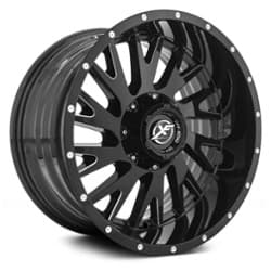 XF Off-Road XF-221 20x10 5x127/5x139.7 -12 ET 78.1 CB Gloss Black Milled