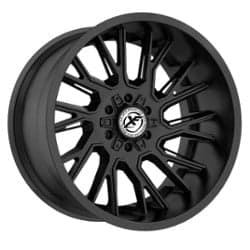 XF Off-Road XF-230 22x12 Blank 6 Lug -44 ET 125.2 CB Satin Black