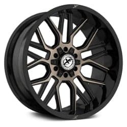 XF Off-Road XF-235 20x10 Blank 6 Lug -12 ET 125.2 CB Gloss Black Bronze