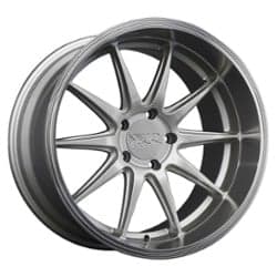 XXR 527D 18x10.5 5x114.3 20 ET 73.1 CB Silver / Machined Lip