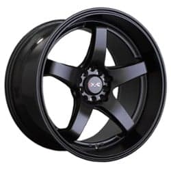 XXR 555 18x10 5x100/5x114.3 25 ET 73.1 CB Flat Black