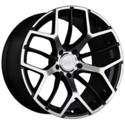 XXR 566 18x8.5 5x114.3 35 ET 73.1 CB Black / Machined