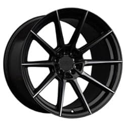 XXR 567 18x9.5 5x100/5x114.3 38 ET 73.1 CB Phantom Black