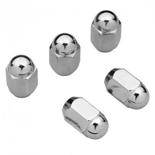 Yearone Caps-Accessories - Mr Gasket 7/16 Chrome Lug Nut Set (16754)