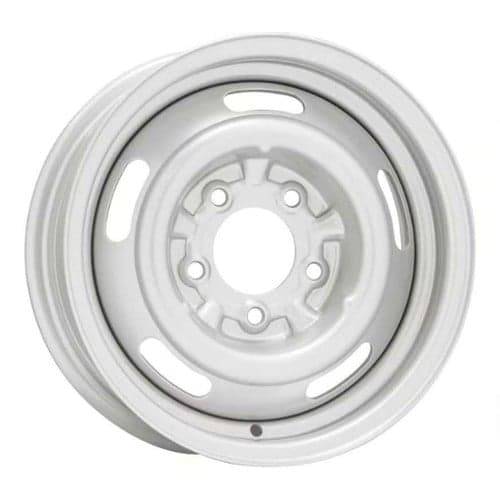 Wheel Vintiques 34 Series Camaro Rallye 14x7 5x120.65 0 ET 81 CB Silver (34-473404)