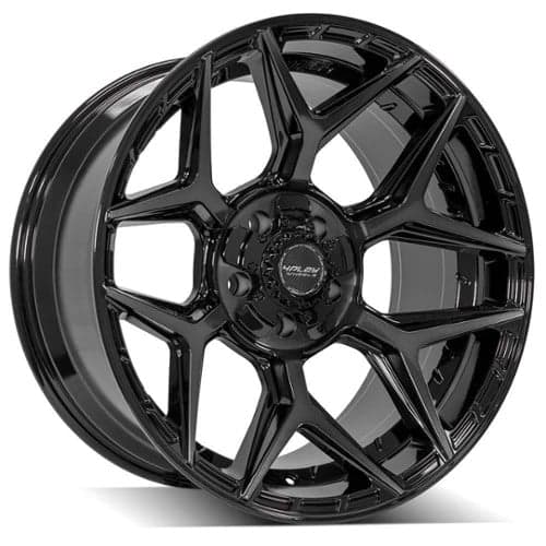 4Play 4P06 22x10 5x127/5x139.7 -18 ET 87.1 CB Brushed Black (4P06221005D5518BBT)