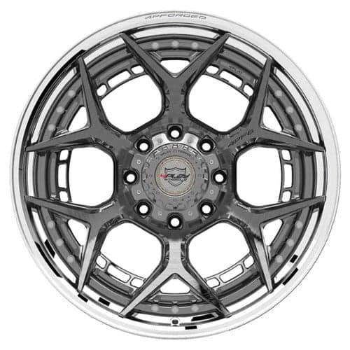 4Play 4PF6 24x14 8x165.1 -76 ET 124.9 CB Brushed and Tinted (4PF624140865076BGP)