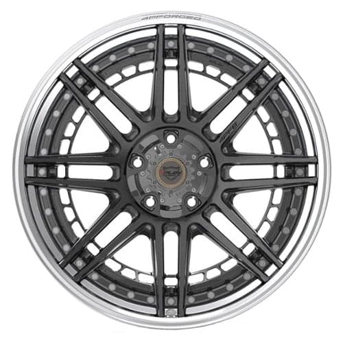 4Play 4PF8 24x14 8x165.1 -76 ET 124.9 CB Brushed and Tinted (4PF824140865076BGP)