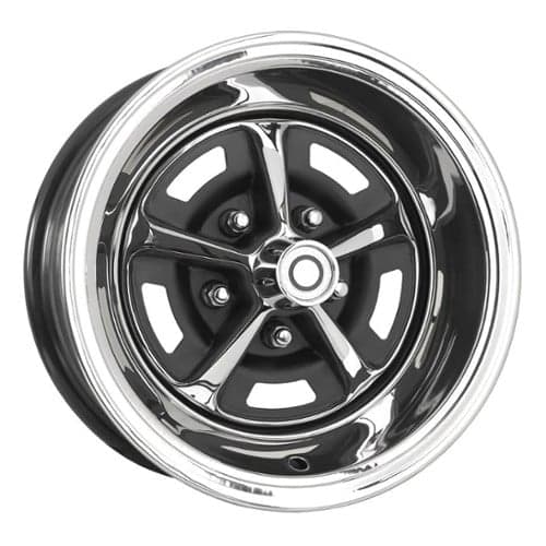 Wheel Vintiques 84 Series Magnum 500 Chrome/Semi Gloss Black (84-4612334)