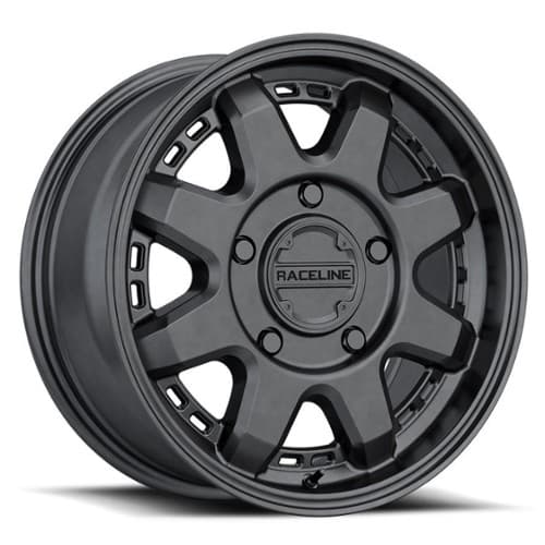 Raceline 947B Scout Van 17x7.5 5x130 50 ET 78.1 CB Satin Black (947B-77531+50)