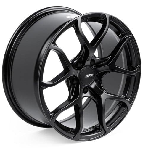 APR A01 19x8.5 5x112 45 ET 66.5 CB Satin Black (WHL00014)