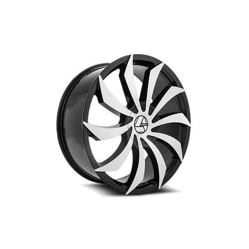 Azara AZA 507 18x8 5x110/5x114.3 35 ET 74.1 CB Gloss Black Machined (AZA507188051101143+35BM)