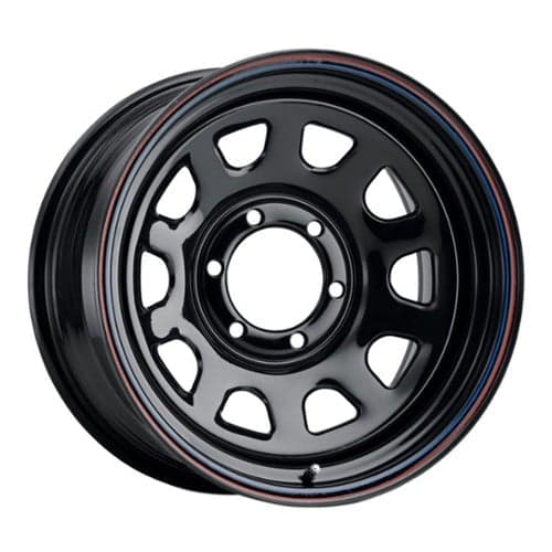 Allied Wheel 51 Daytona 15x7 5x114.3 12 ET 82.6 CB Black (5157012P)