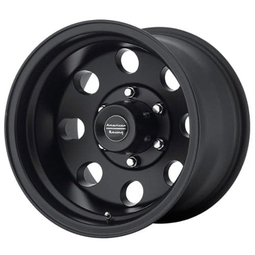 American Racing AR172 Baja 15x7 5x120.65 -6 ET 83.1 CB Satin Black (AR1725761B)