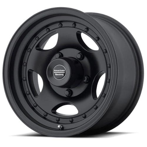 American Racing AR23 14x7 5x114.3 -6 ET 83.1 CB Satin Black with Clearcoat (AR234765B)