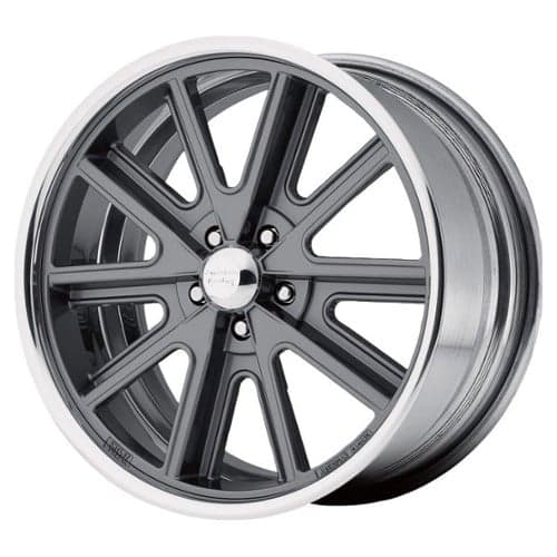 American Racing VN407 17x10 -38 to 57 ET 72.6 CB Gray (VN407710XX)